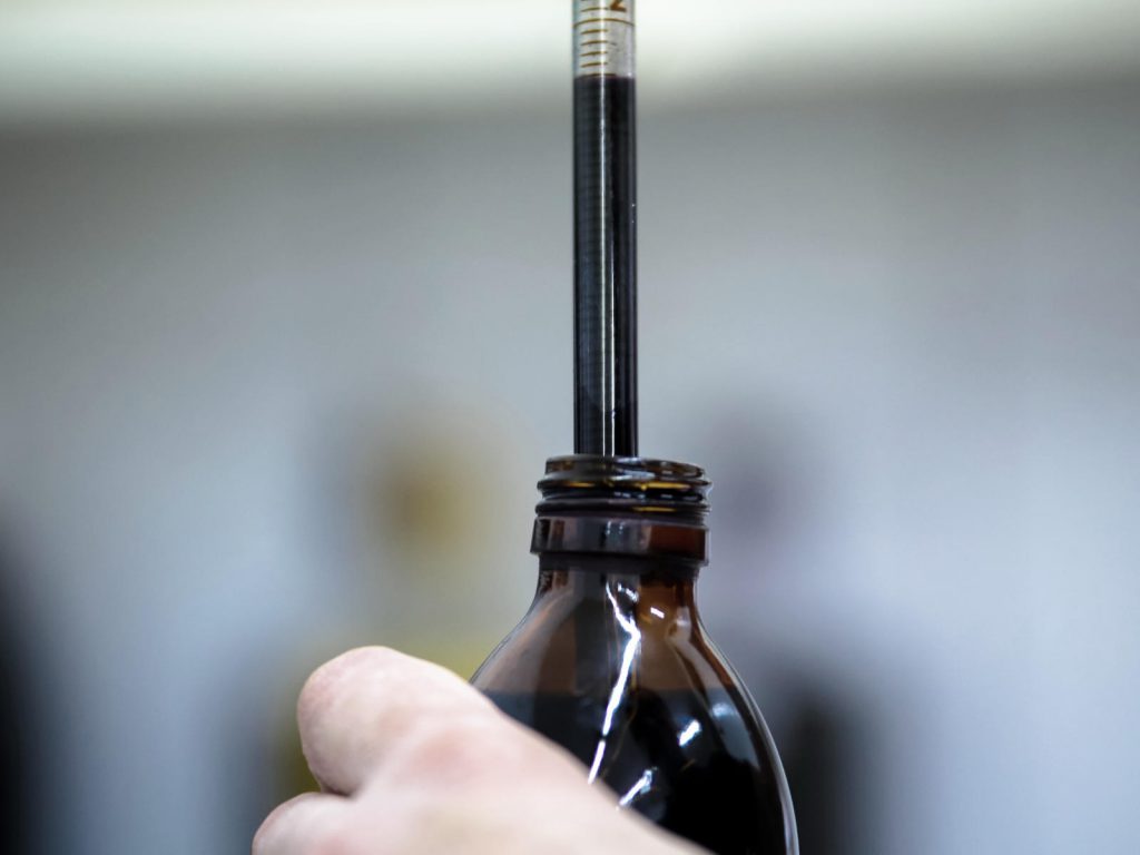 Laboratorio de calidad - Muestras - Tint finish